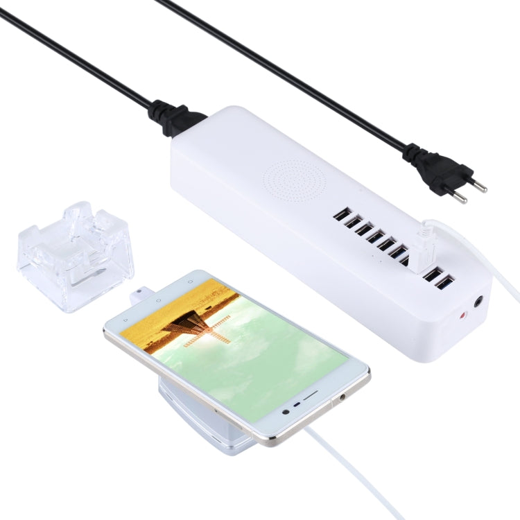 Mult-Port Security HUB + Mobile Phone Anti-theft Alarm Display Stand with Remote Control for Mobile Phones with Micro-USB Port, Micro USB Port Mult-Port Security HUB + Mobile Phone Anti-theft Alarm Display Stand with Remote Control for Mobile Phones with Micro-USB Port, Micro USB Port
